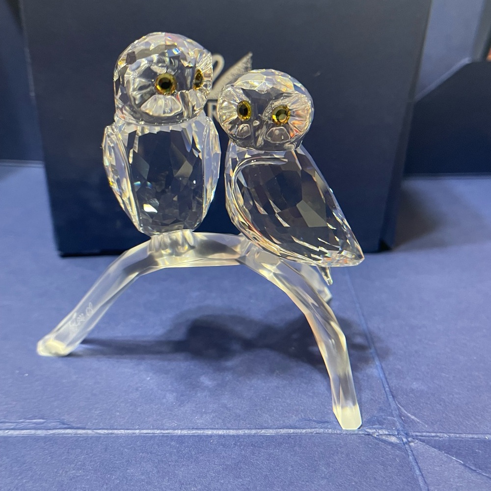 Swarovski Owls Signed by the Artist
